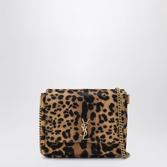 Saint Laurent Leopard-print Kate bag in pony-effect leather
