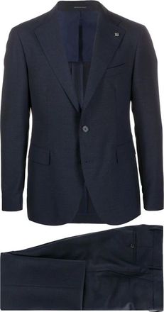 Tagliatore Herenkleding Jurk Blauw Noos - Heren - Business pakken - Blauw - 2XL - Wol - Kostuums