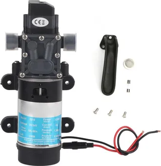 OEM Bomba De Agua El&eacute;ctrica De 120 W, 10 L/min, Bomba De Diafragma Autocebante Para Limpiadora De Alta Presi&oacute;n De 24 V/5 A