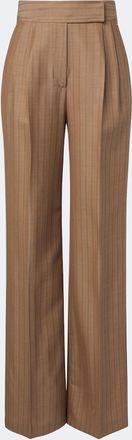 Etro Striped wool wide-leg pants