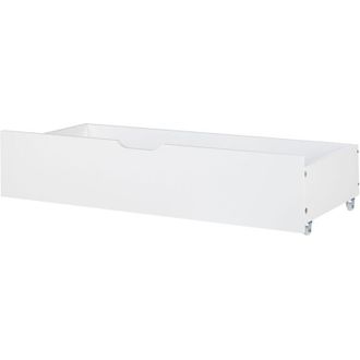 Beliani Set di 2 cassetti per letto in legno bianco MDF Epaney