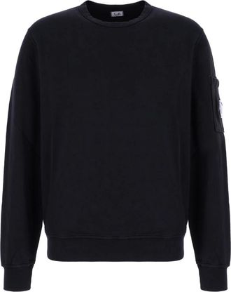 C.P. Company Stijlvolle Sweatshirts voor Mannen en Vrouwen - Heren - Sweatshirts - Blauw - S - Hoodies & sweatvesten