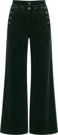 Antik Batik Anatole Pants - Dames - Broeken - Groen - Maat: XS Katoen