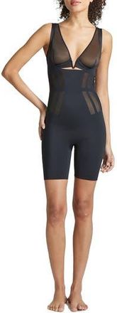 Commando Luxe Control High Waist Open Bust Bodysuit in Black at Nordstrom Rack, Size X-Small