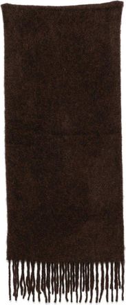 Golden Goose Journey Scarf Long Fringes/ Alpaca Brushed Wool/ Golden Goose Label