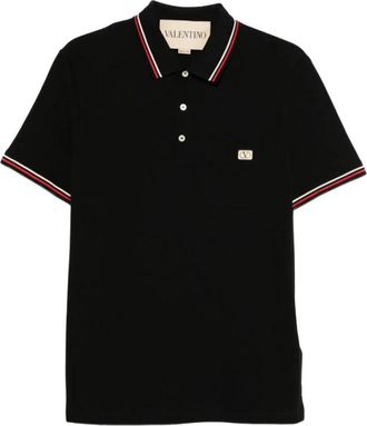 Valentino Polo Shirt - Heren - Polos - Zwart - S - Tops