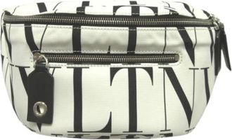 Valentino Borsa a tracolla Pre-owned in tela - - Pre-owned - Donna - Bianco - ONE SIZE