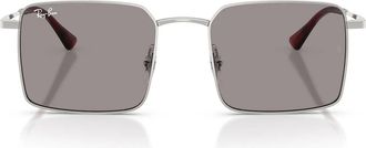Ray-Ban Sunglasses Rb3782 003/1 Idan Silver/Grey Unisex