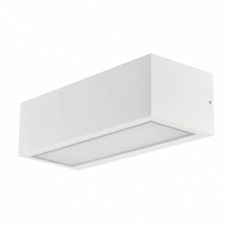 Fabrilamp FAB 150860101 Applique da esterno Conga Bianco 1xe27 Ip54 10,5x26x6,5 Cm