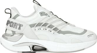 Plein Sport Schoenen, unisex, Wit, 47 EU, Leer, Runner Pressure //Gen. X.04