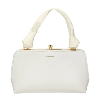 Jil Sander White Leather Womens Handbag
