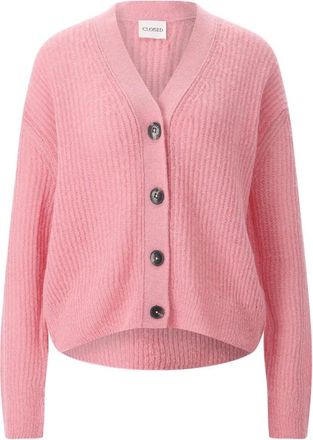 Closed Cardigans - Dames - Truien - Roze - Maat: S Wol