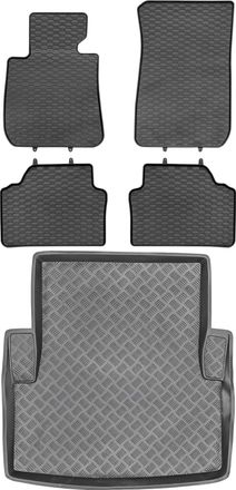 OEM Juego De Alfombrillas De Goma Para Coche Y Alfombrilla Para Maletero Para Bmw Serie 3 E90 Sed&aacute;n (2004-2011)