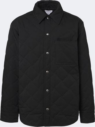 Bottega Veneta Giacca camicia trapuntata in cotone