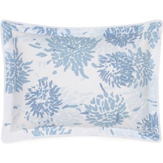 Matouk Chrysanthemum Pillow Sham in Blue at Nordstrom