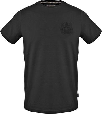 Aquascutum Herenlogo T-Shirt (Zwart)