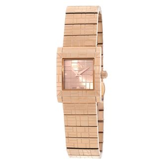 Versace Mosaic Quartz Rose Gold Dial Ladies Watch VE9B00224
