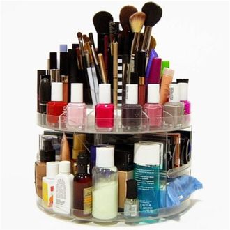Trade Shop Trade Shop - Expositor De Maquillaje Organizador Giratorio 360&deg; Glam Caddy