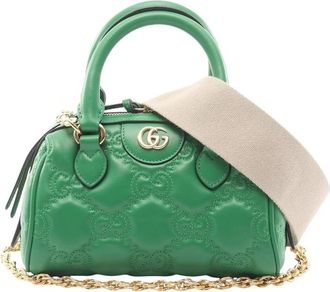 Gucci Borsa a mano Matelass&eacute; Pre-owned - - Pre-owned - Donna - Verde - ONE SIZE