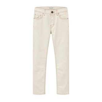 Jacob Cohen Jeans, Heren, Beige, W33, Denim, Rechte jeans