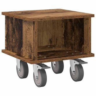 vidaXL Soporte De Tv Madera Vieja 37 X 35 X 35 Cm Madera De Ingenier&iacute;a Vidaxl