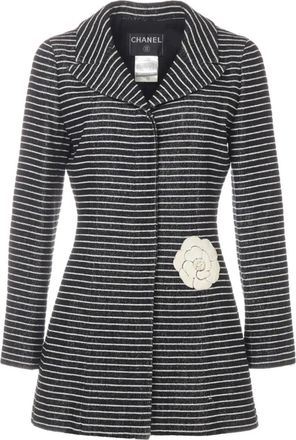 Chanel Giacca Camellia 2001 - Nero