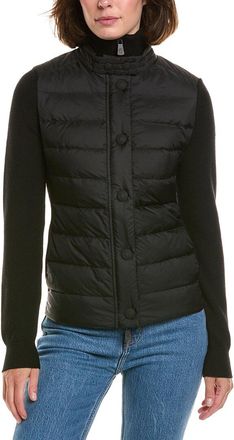 Moncler Puffer Wool-Blend Jacket