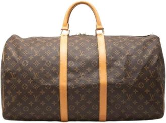 Louis Vuitton Pre-owned Keepall 55 - - Pre-owned - Donna - Marrone - ONE SIZE