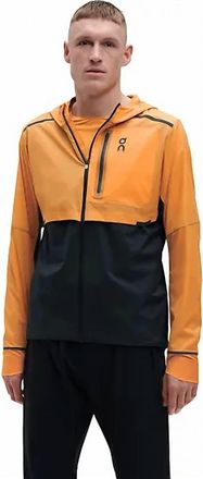 On Mens Weather Jacket In Mango/navy
