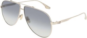 Victoria Beckham VB248S 040 Womens Sunglasses Silver Size 63