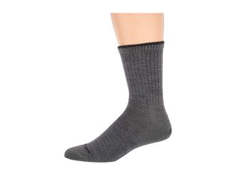 Darn Tough The Standard Issue Crew Light Socks Mens Crew Cut Socks Shoes Medium Gray : XL (US 12.5-14.5), Wool/Spandex/Nylon