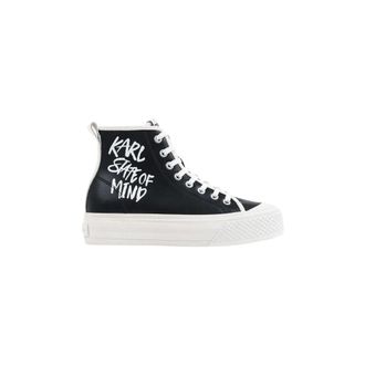 Karl Lagerfeld Schoenen, Dames, Zwart, 40 EU, Leer, Kampus Max V