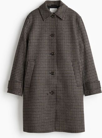 H&M Car Coat - Schwarz