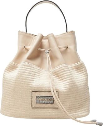 PESERICO Tassen, Dames, Beige, ONE Size, Bucket Bag
