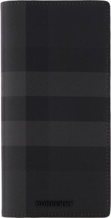 Burberry Check Long Continental Wallet