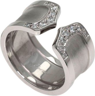 Cartier White Gold (18K) Band Ring (Pre-Owned)