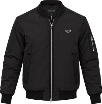 Antony Morato Chaqueta Bomber Acolchada de Corte Regular - Jackets - Hombre - Negro - L