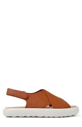 Camper Pelotas Flota Crisscross Slingback Sandal in Medium Brown at Nordstrom Rack, Size 43