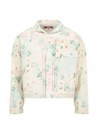 Junya Watanabe Mens Printed Jacket