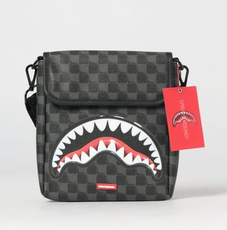Sprayground Borsa in cotone spalmato saffiano a scacchi