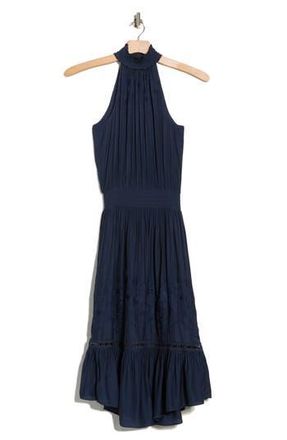 Ramy Brook Lesley Tiered Maxi Dress in Navy at Nordstrom Rack, Size X-Small