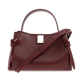 Yuzefi Handbags, female, Red, Size: ONE SIZE Gyoza Mini Bag