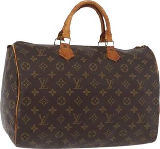 Louis Vuitton Pre-owned Handbags, female, Brown, Size: ONE SIZE Pre-owned Speedy 35 Hand Bag