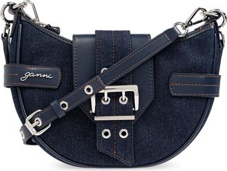 Ganni Denim Shoulder Bag