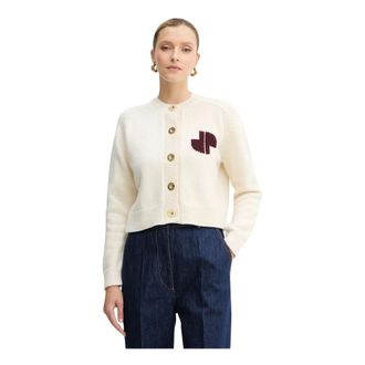 Patou Dames, Truien, Beige, Maat: L Wol