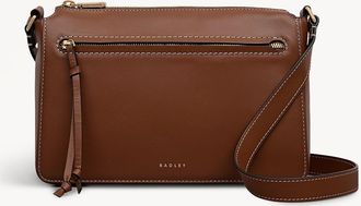 Radley London Cognac Small Ziptop Cross Body Bag Fountain Park SS26 Radley London