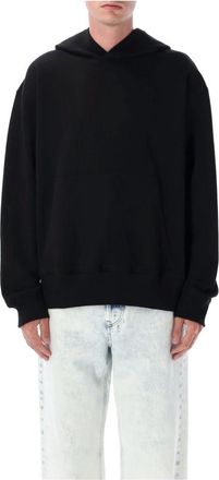 Diesel S-Macs-Hood-Megoval-D Hoodie - Heren - Hoodies - Zwart - L - Katoen - Hoodies & sweatvesten