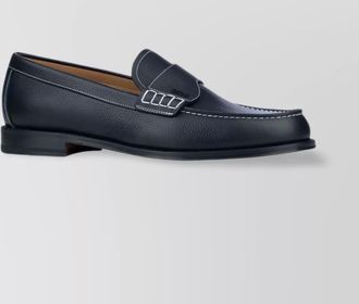 Dior leather loafers