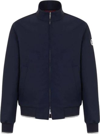 Carolina Herrera Cazadora Regular Fit - Heren - Bomber jackets - Blauw - S - Wol - Jassen