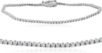Pompeii3 1 1/2 cttw Diamond Tennis Bracelet 14k White Gold 7